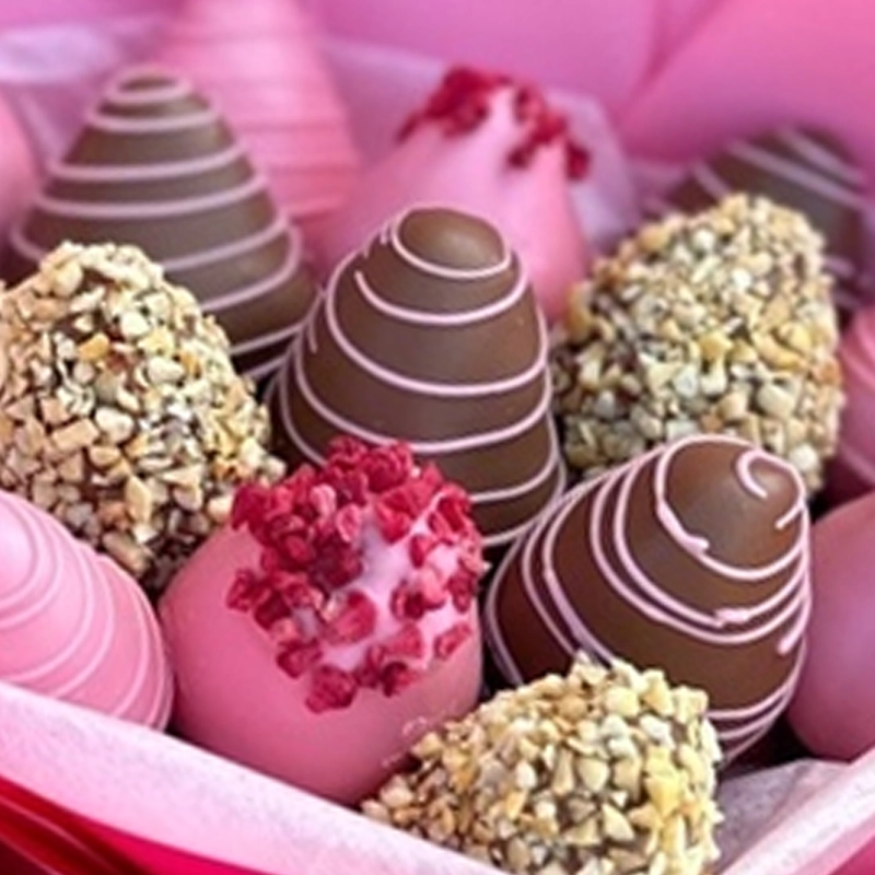 Букет из клубники Рассвет